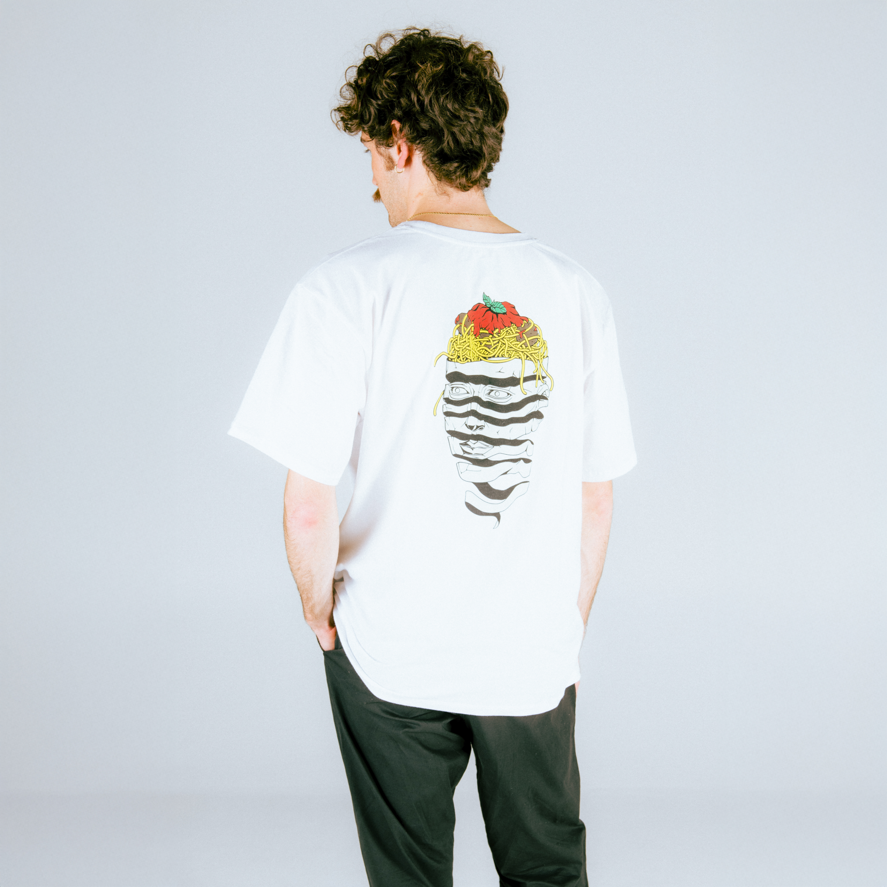 Spaghetti Boulder Spaghetti Brain t-shirt uomo