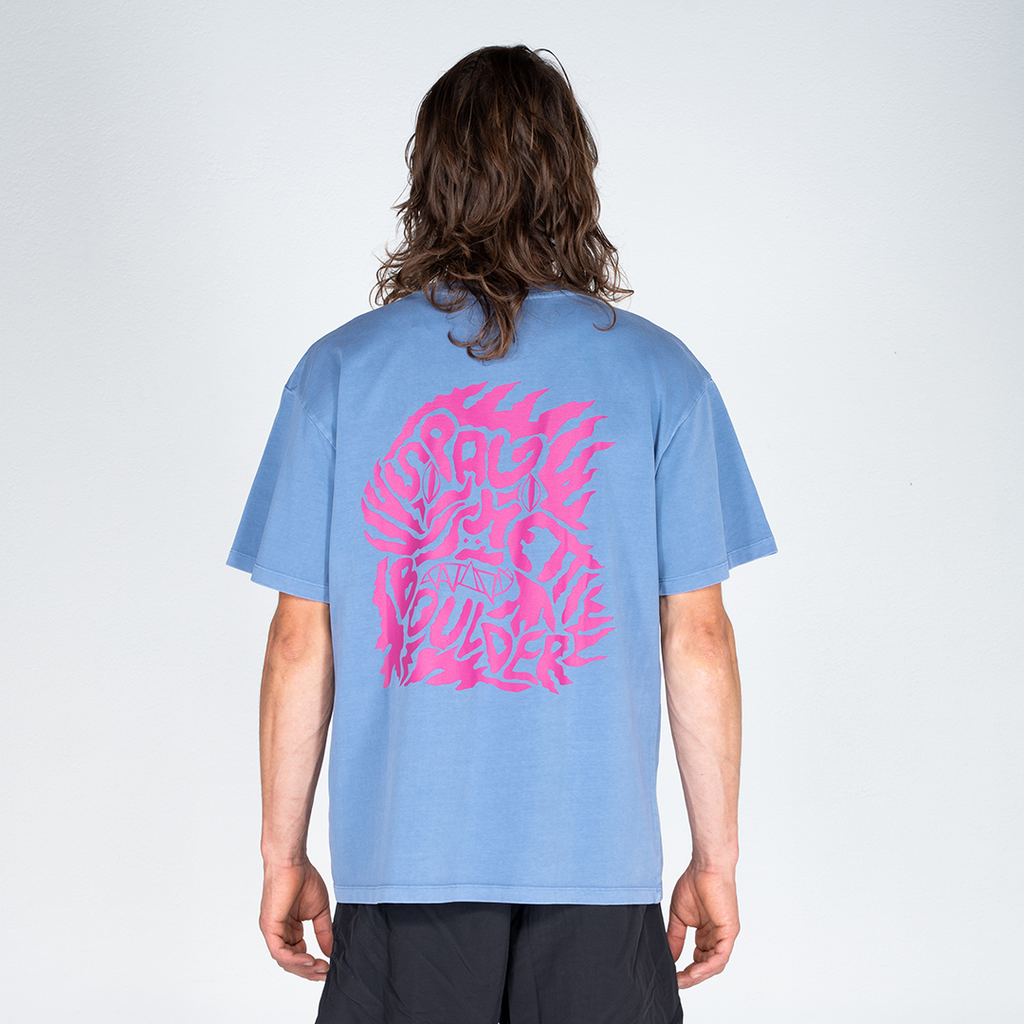 Spaghetti Boulder Fake Face SS t-shirt uomo
