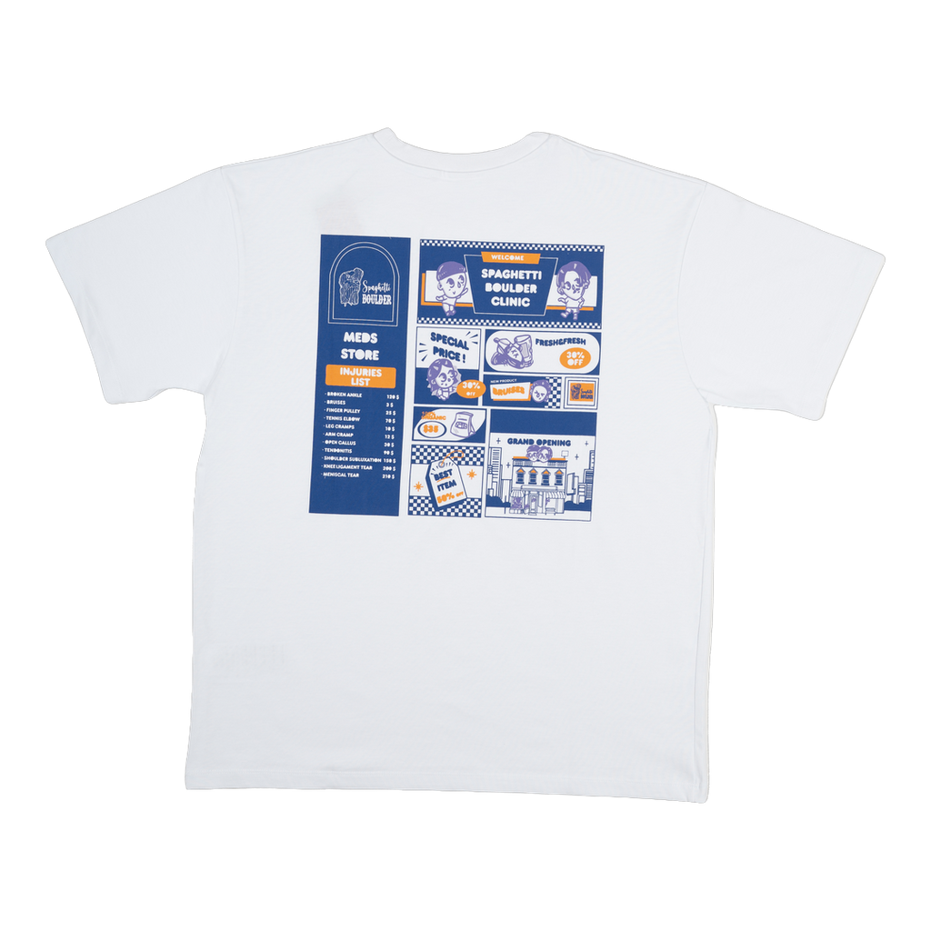 SPAGHETTI CLINIC SS MAN T-SHIRT