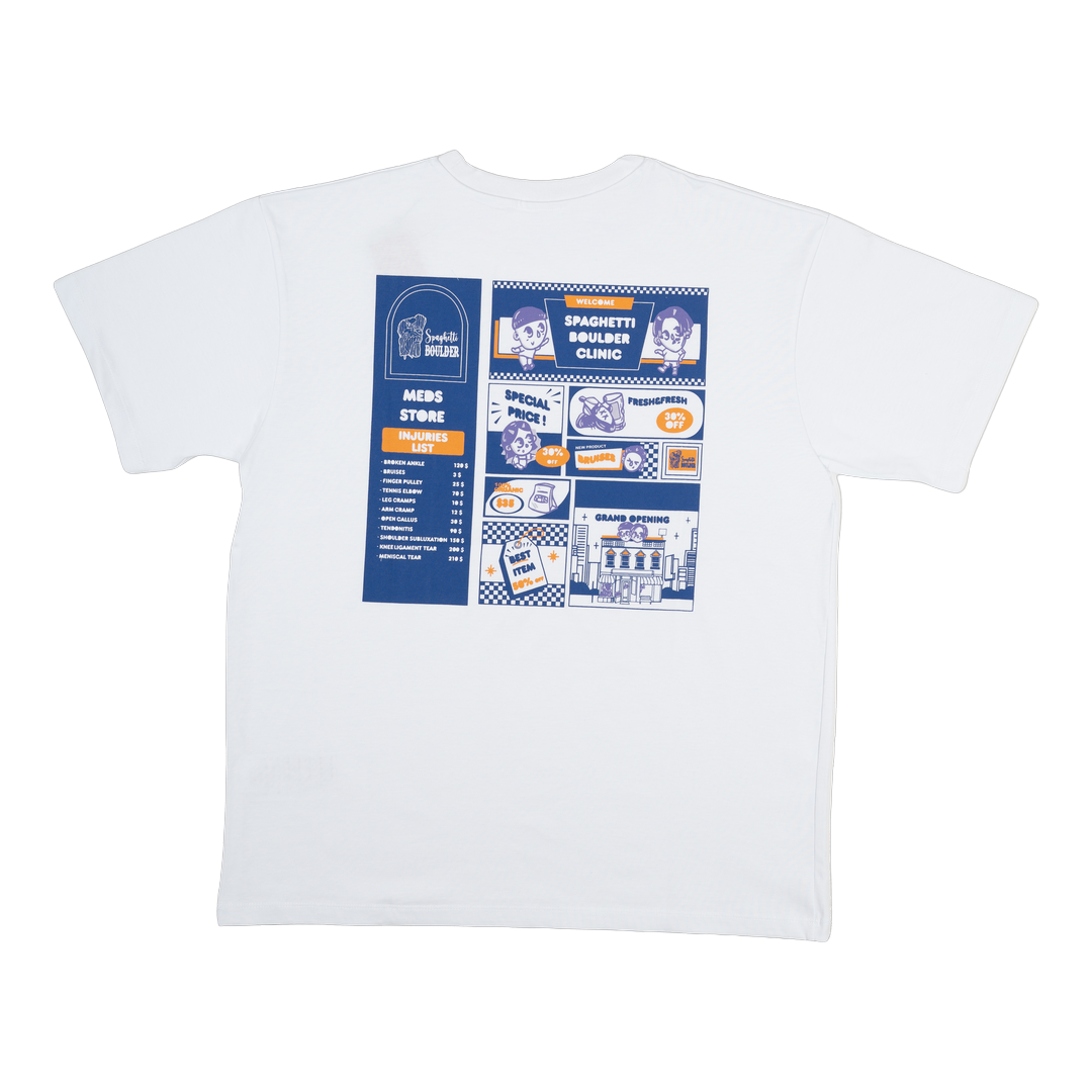 SPAGHETTI CLINIC SS MAN T-SHIRT