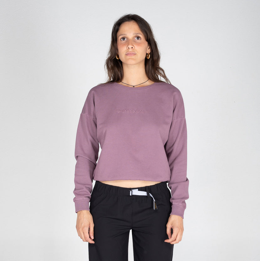 Spaghetti Boulder felpa donna FONT