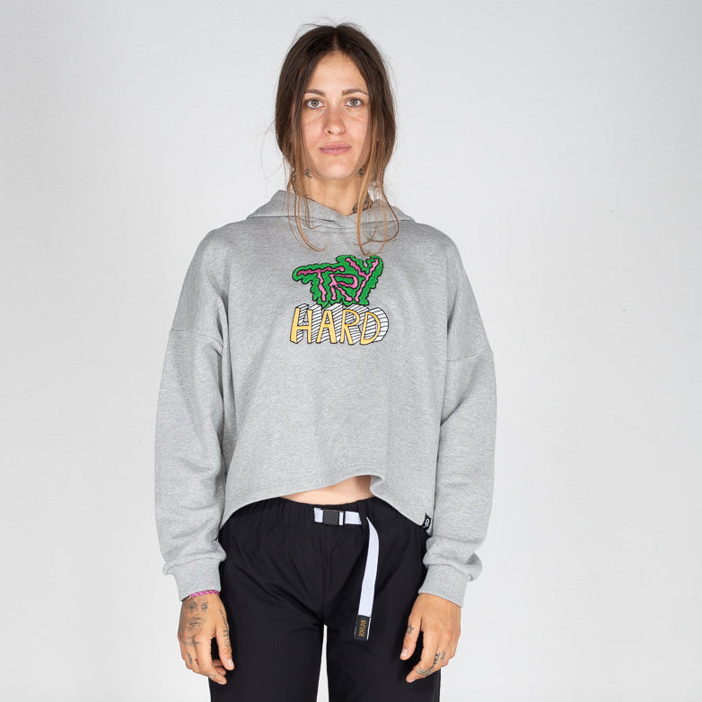 Spaghetti Boulder Haring Hoddie felpa donna