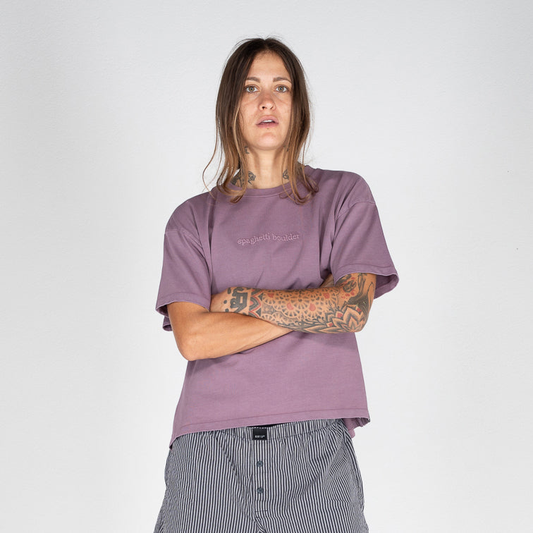 Spaghetti Boulder t-shirt donna FONT