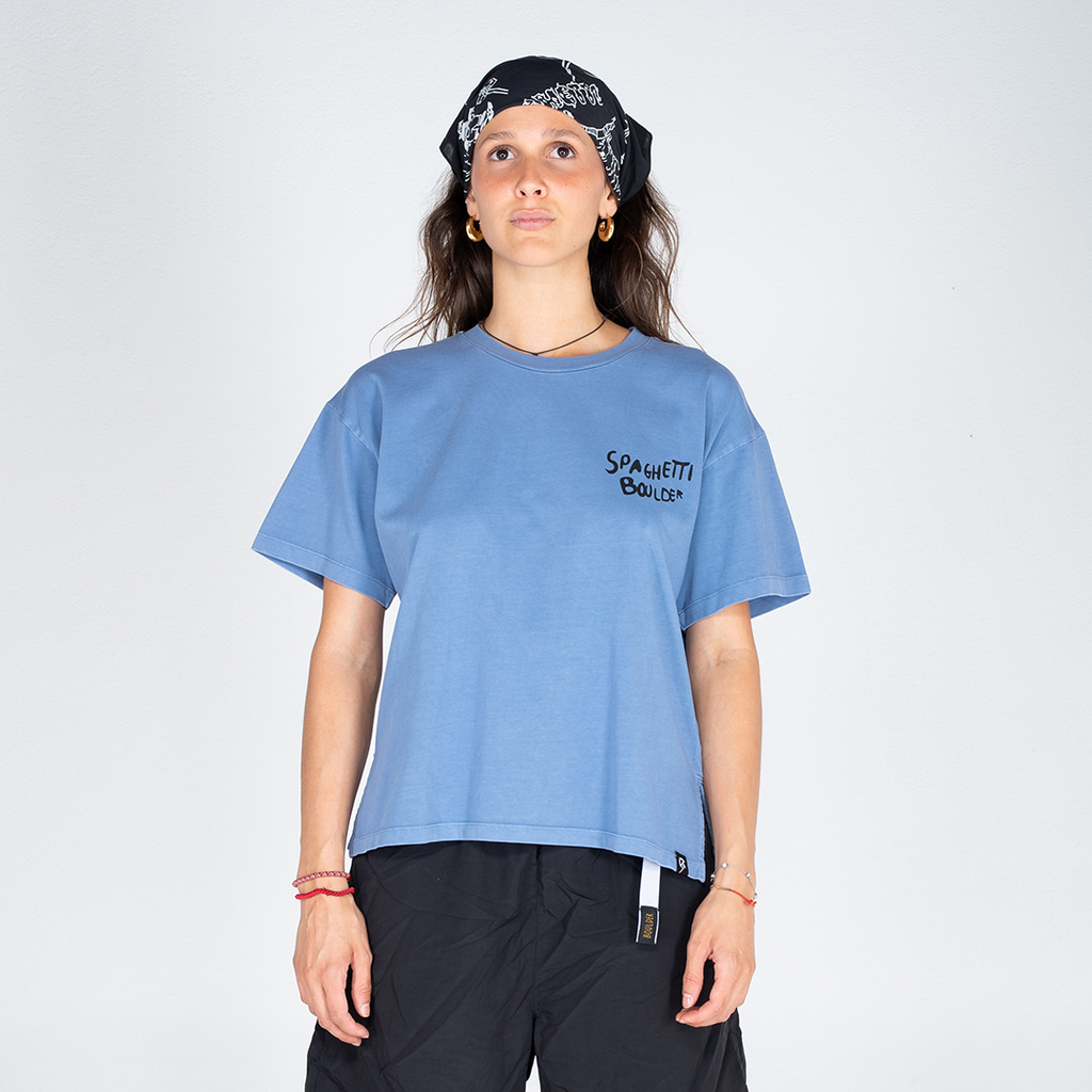 Spaghetti Boulder Seven lives SS t-shirt donna