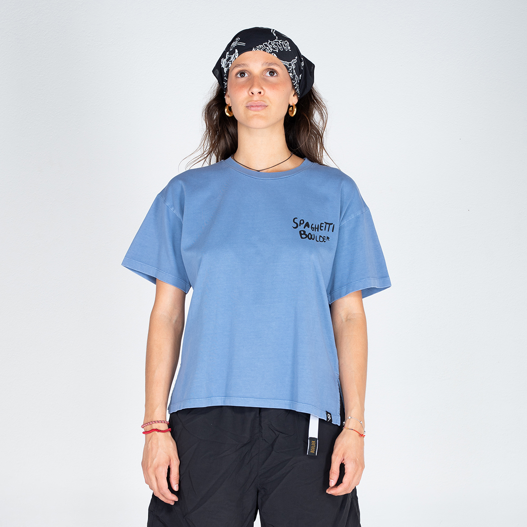 Spaghetti Boulder Seven lives SS t-shirt donna