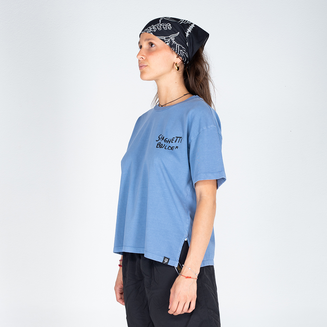 Spaghetti Boulder Seven lives SS t-shirt donna