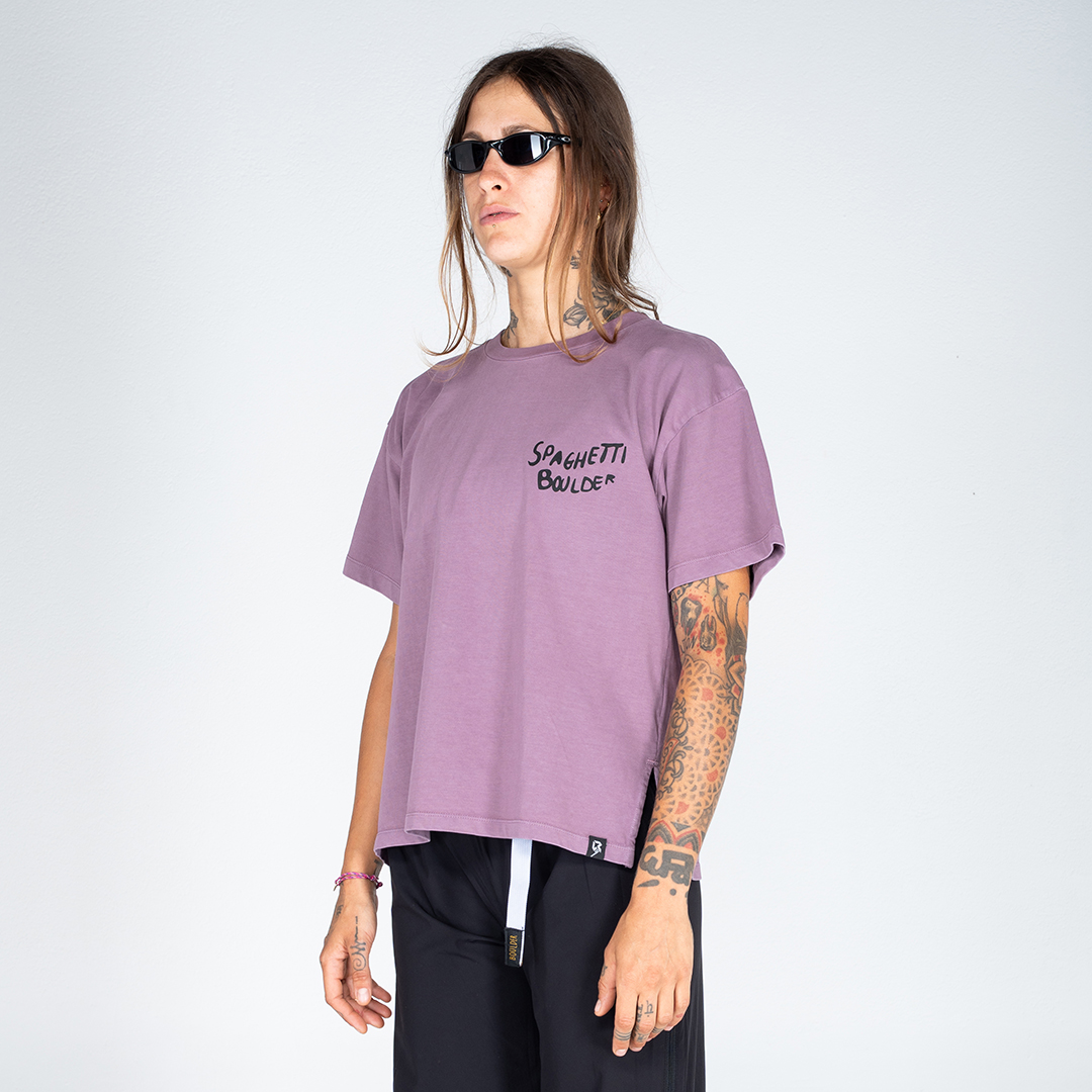 Spaghetti Boulder Seven lives SS t-shirt donna