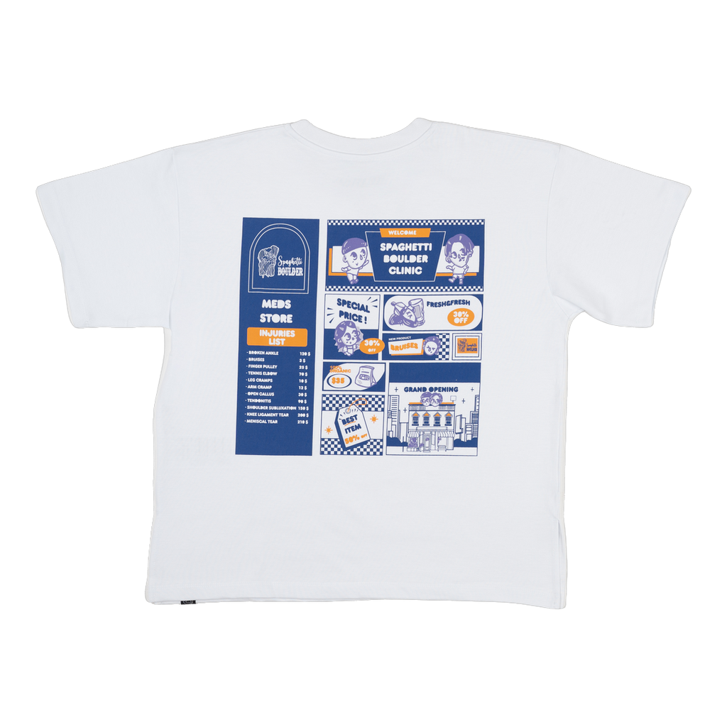 Spaghetti boulder T-shirt donna CLINIC SS