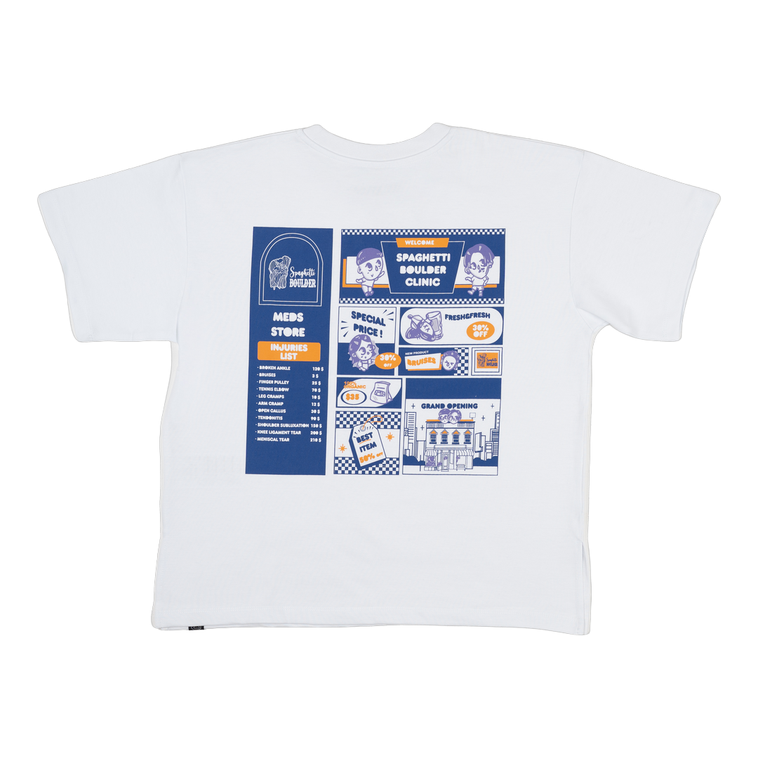 Spaghetti boulder T-shirt donna CLINIC SS